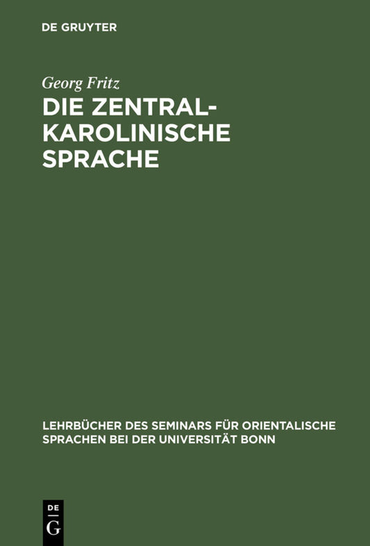 Die zentralkarolinische Sprache