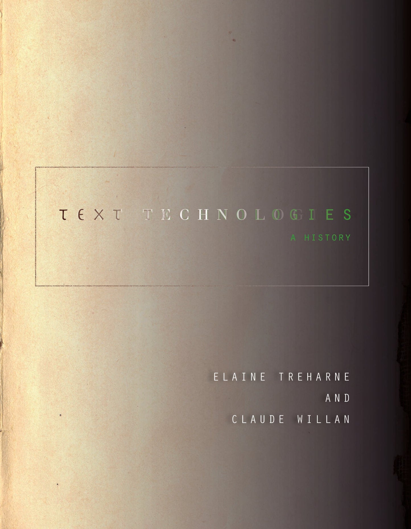 Cover image for Text Technologies ISBN 9781503603844