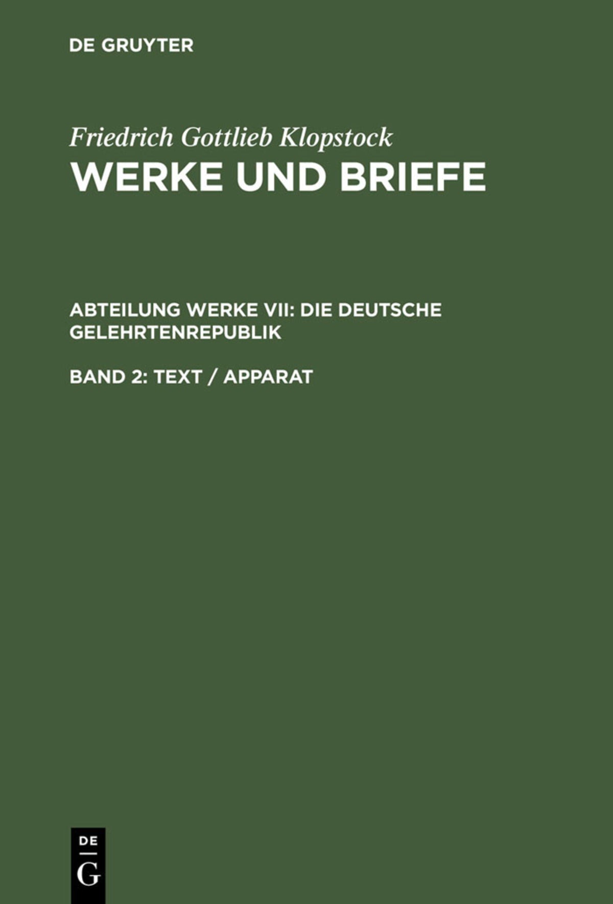 Text / Apparat