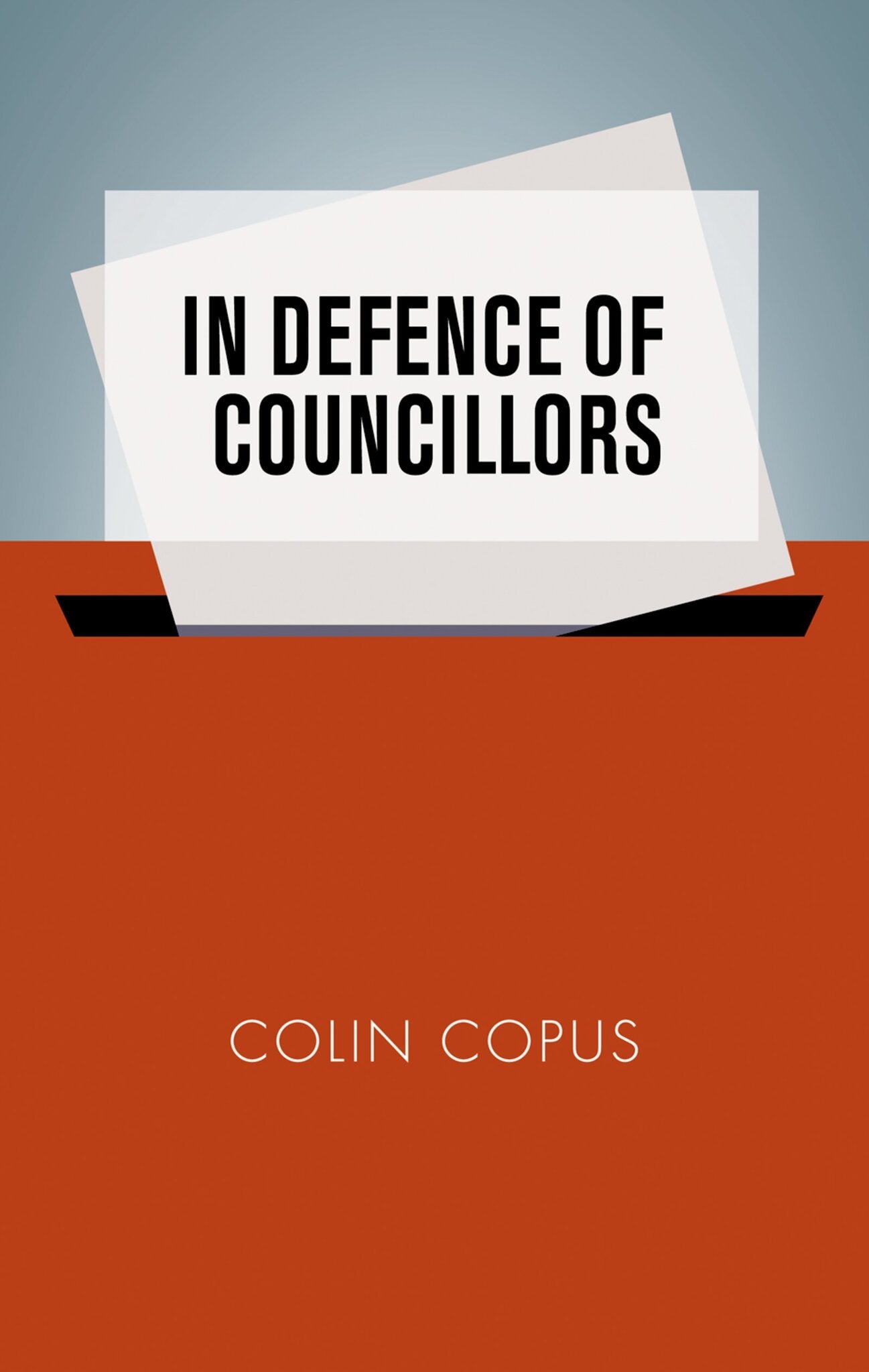 Cover image for In defence of councillors ISBN 9780719088322