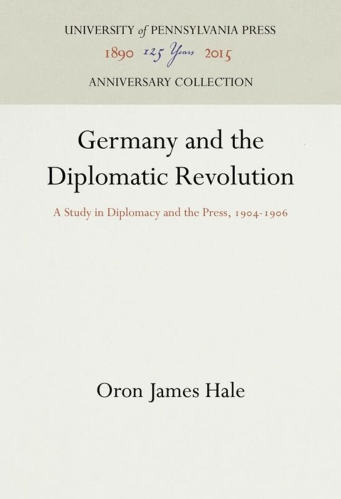 Cover image for Germany and the Diplomatic Revolution ISBN 9781512816563