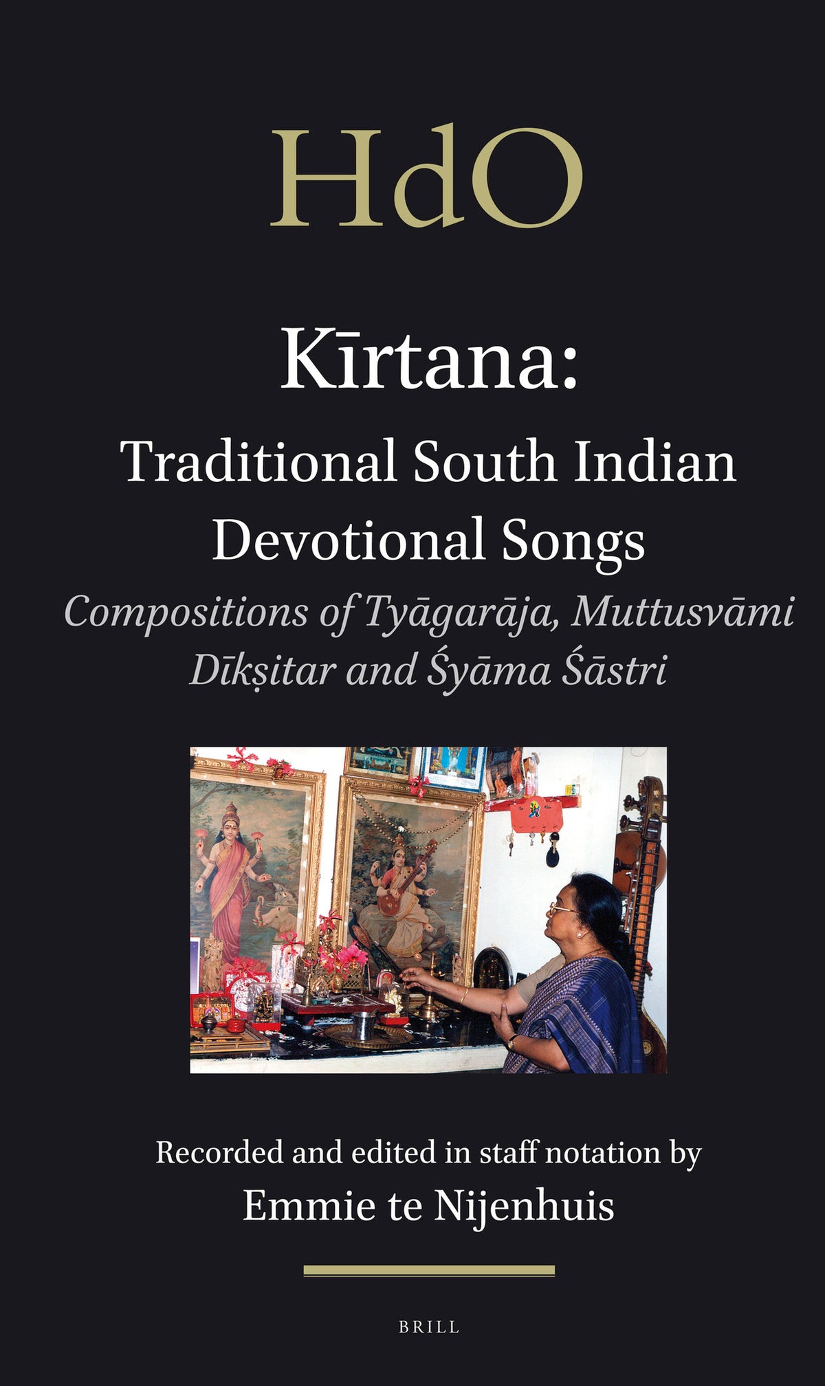 Cover image for Kīrtana: Traditional South Indian Devotional Songs ISBN 9789004209336