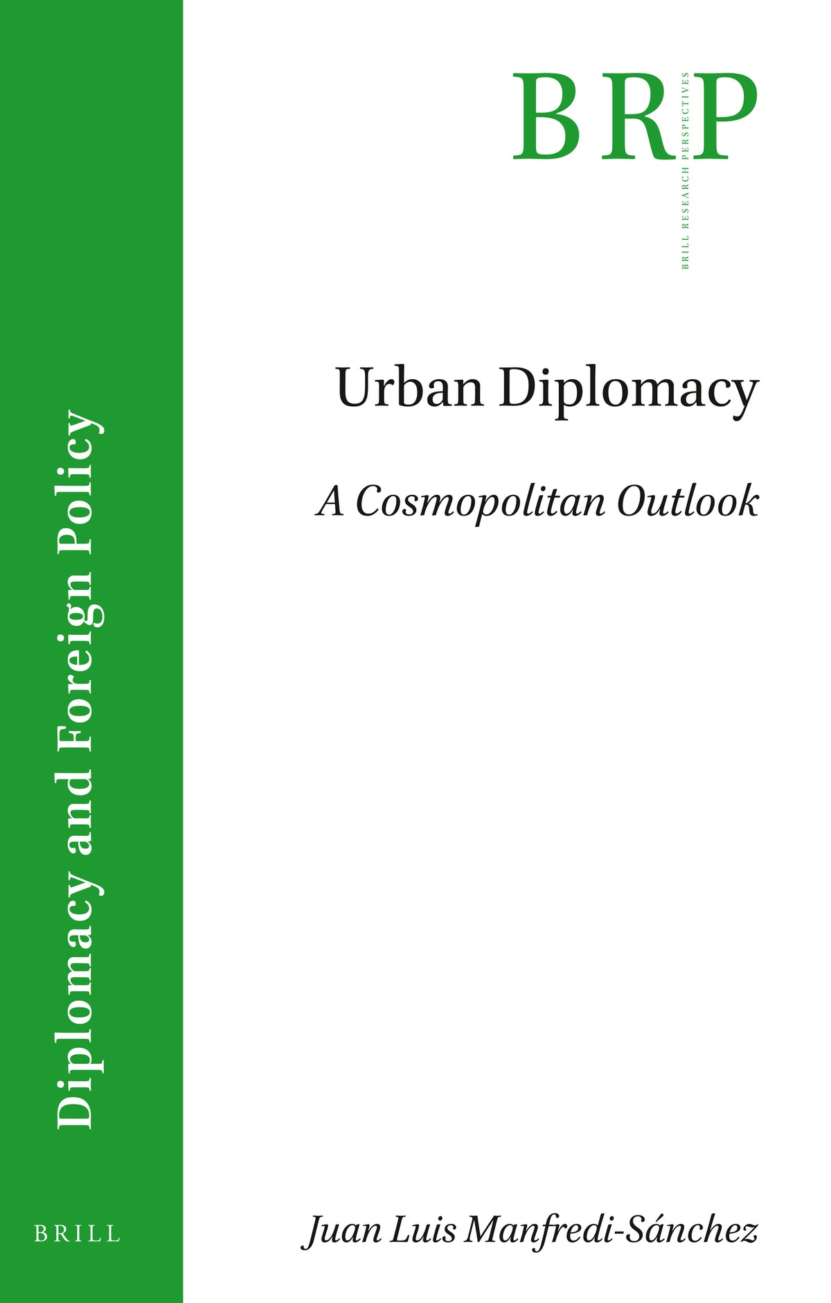 Cover image for Urban Diplomacy ISBN 9789004472174