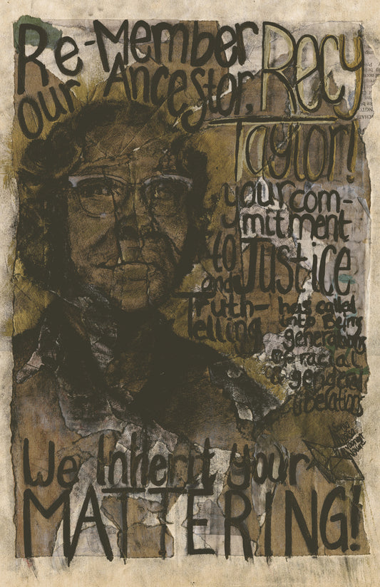 Recy Taylor - Sojourners for Justice Poster 11x17