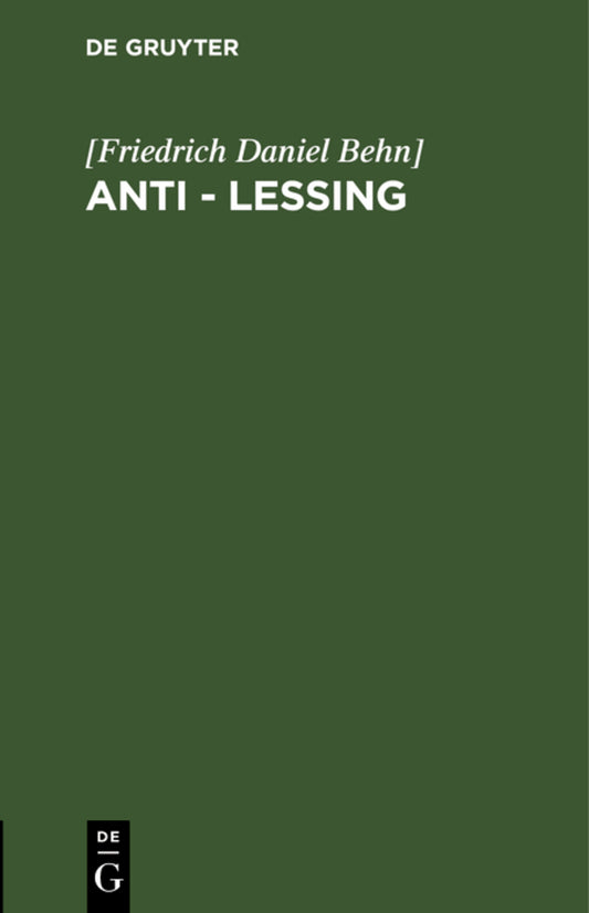 Anti - Leßing