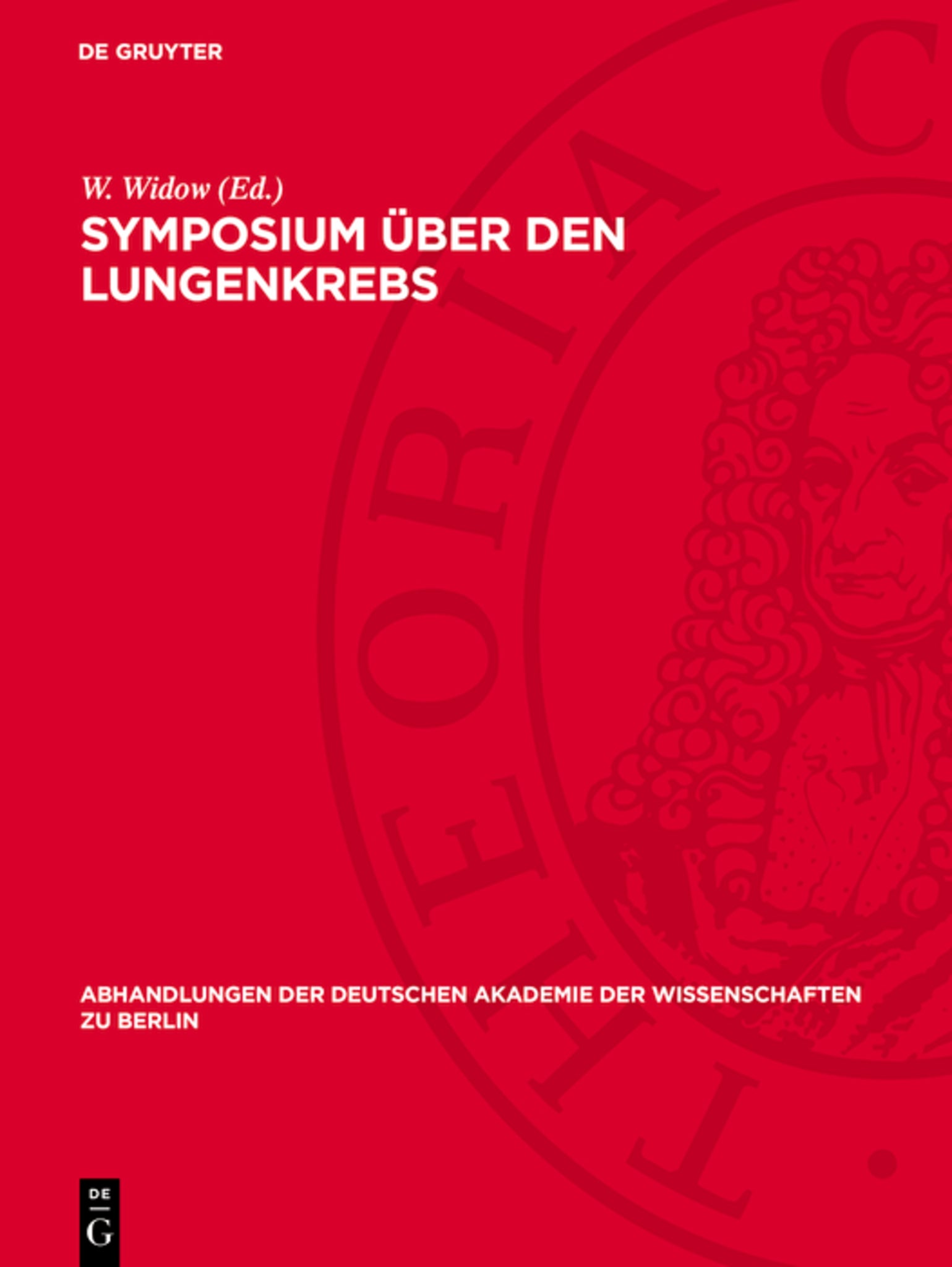 Symposium über den Lungenkrebs