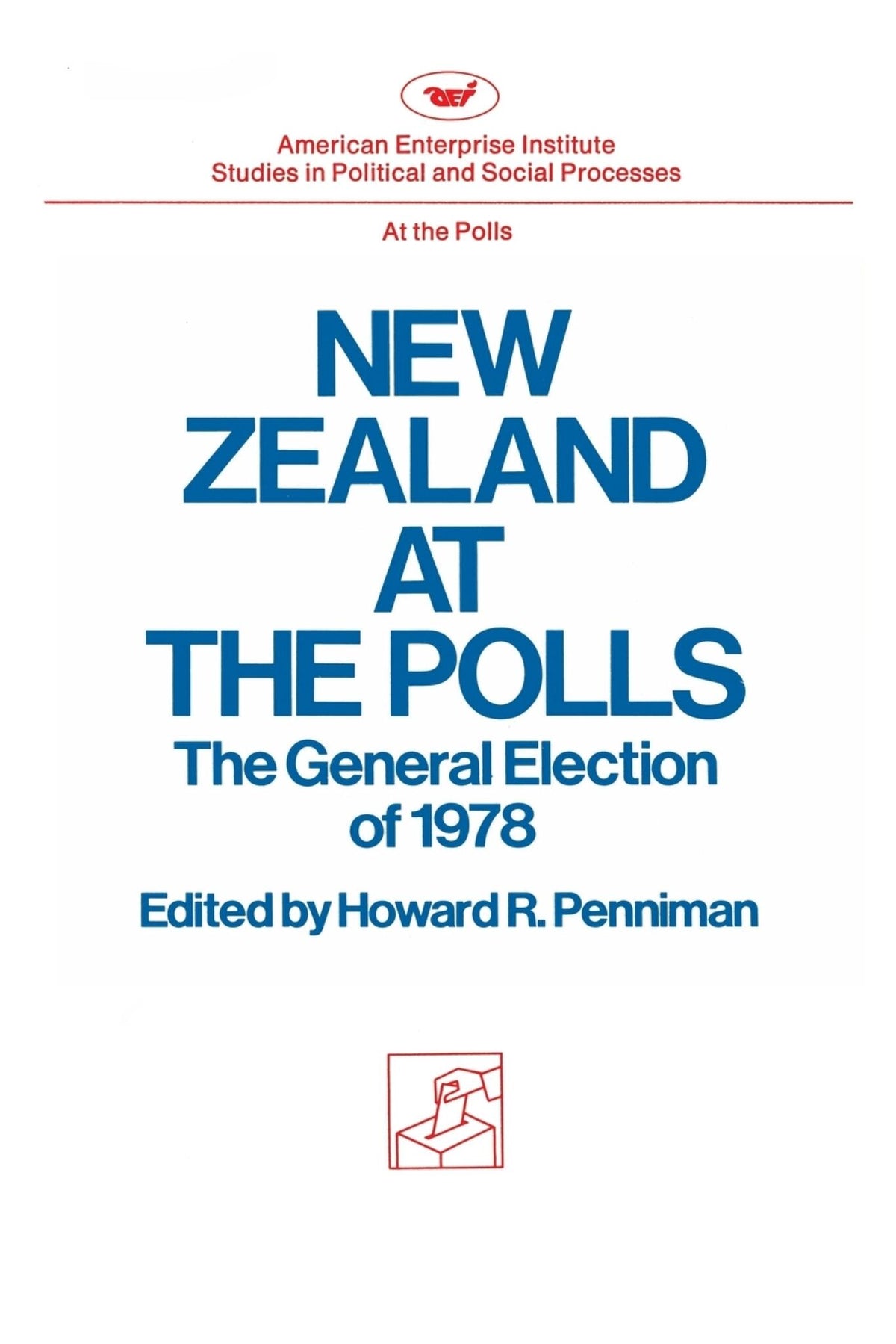 Cover image for New Zealand at the Polls ISBN 9780844733760
