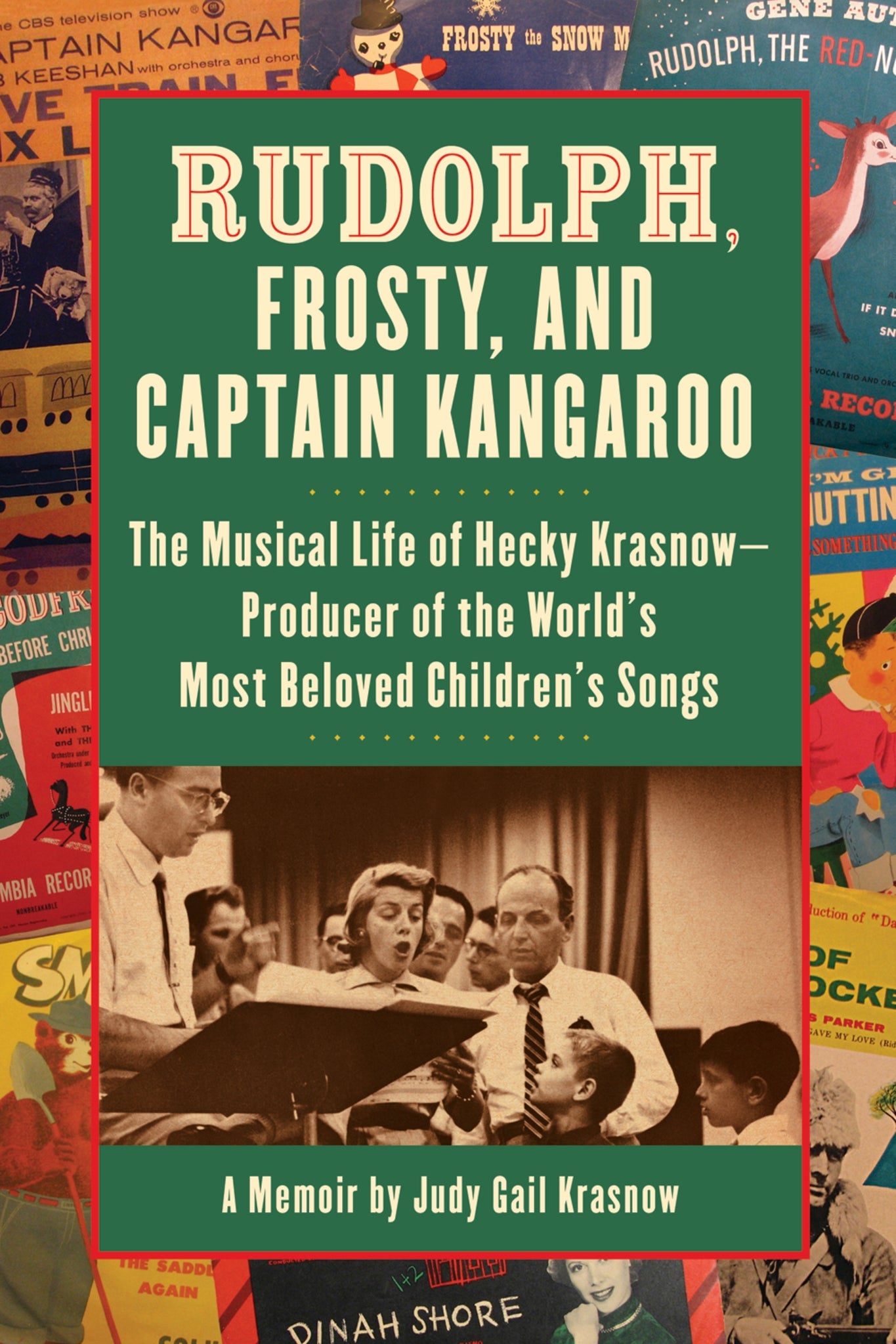 Cover image for Rudolph, Frosty, and Captain Kangaroo ISBN 9781595801333