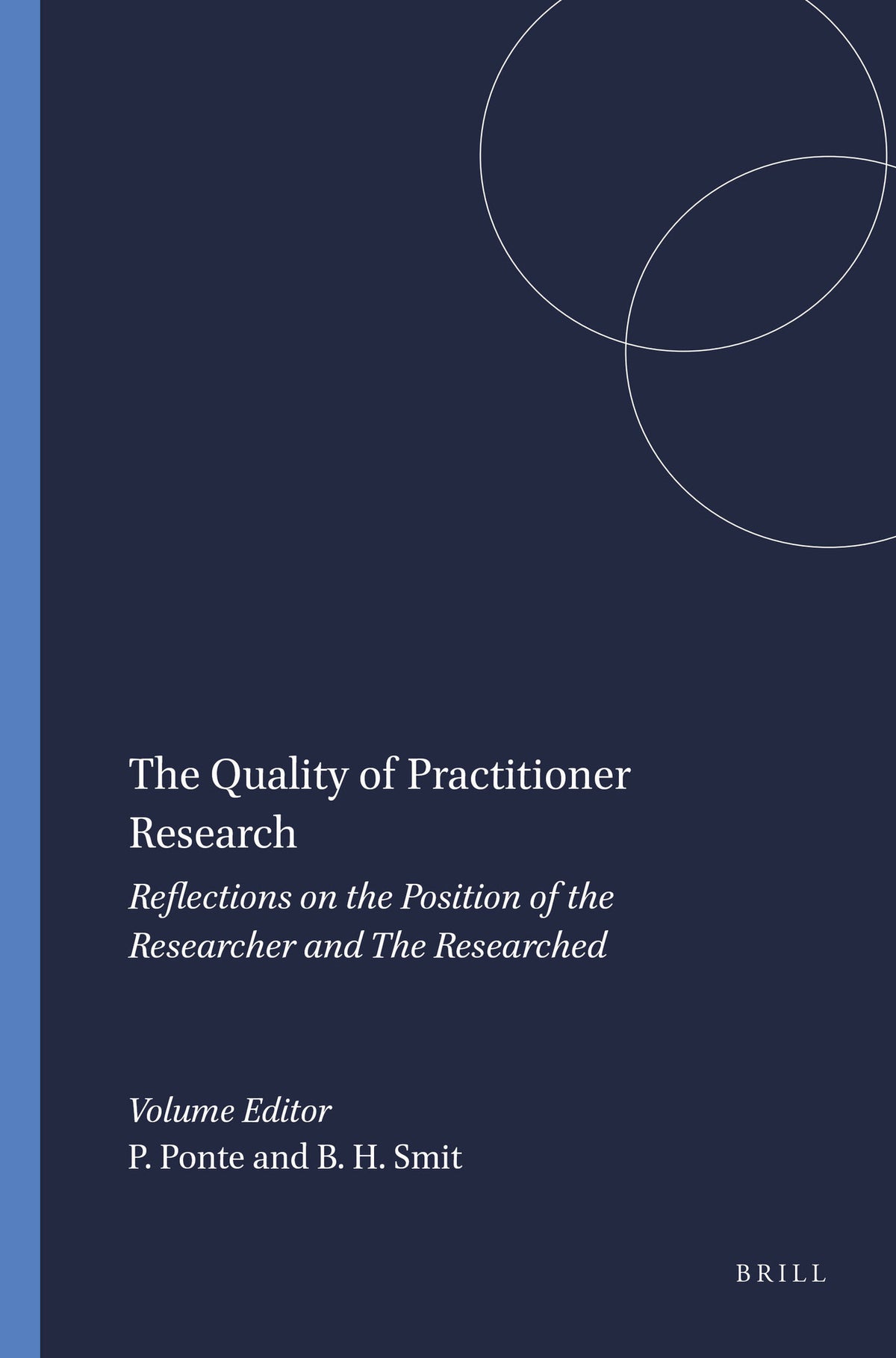 Cover image for The Quality of Practitioner Research ISBN 9789087902452