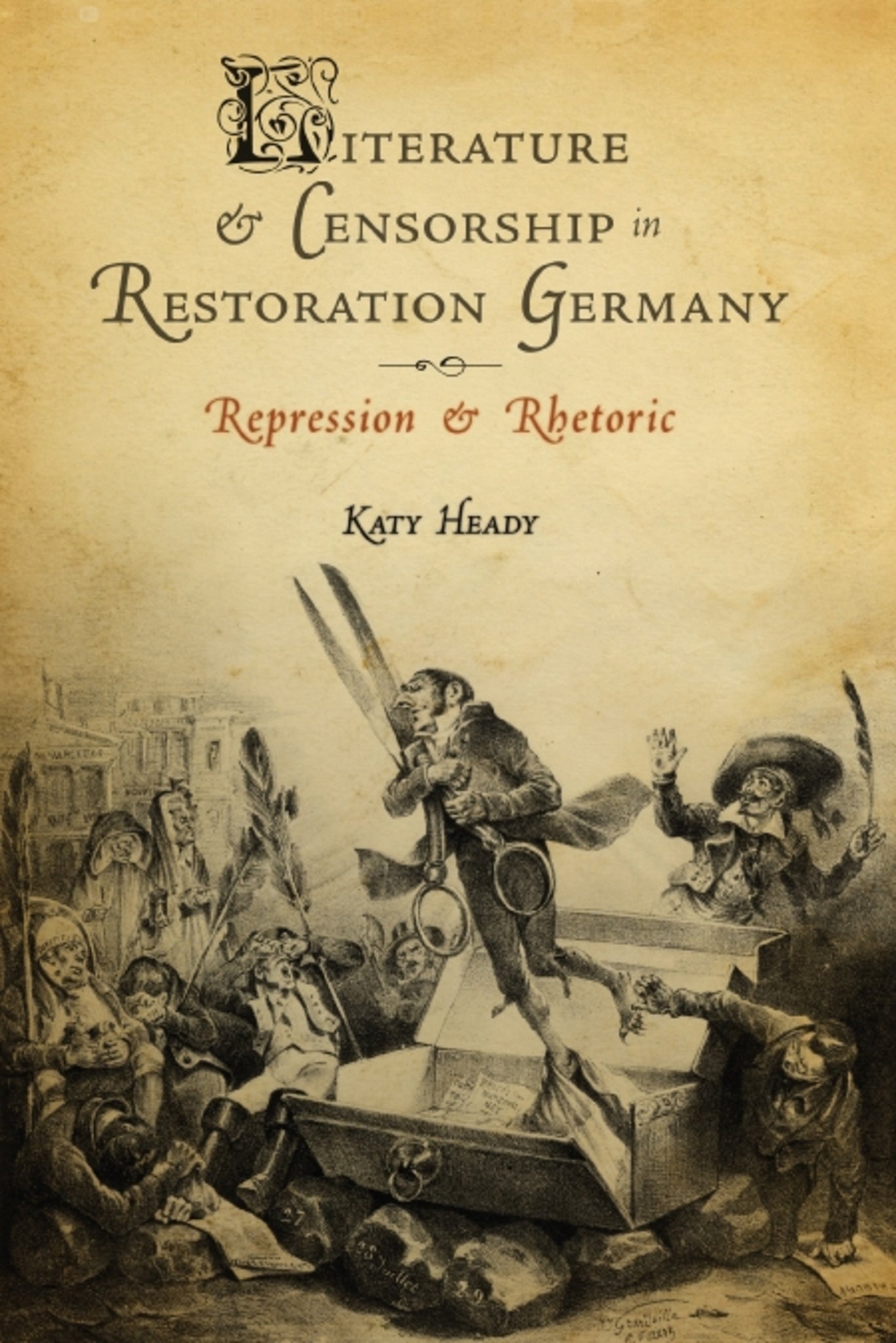 Cover image for Literature and Censorship in Restoration Germany ISBN 9781571134172
