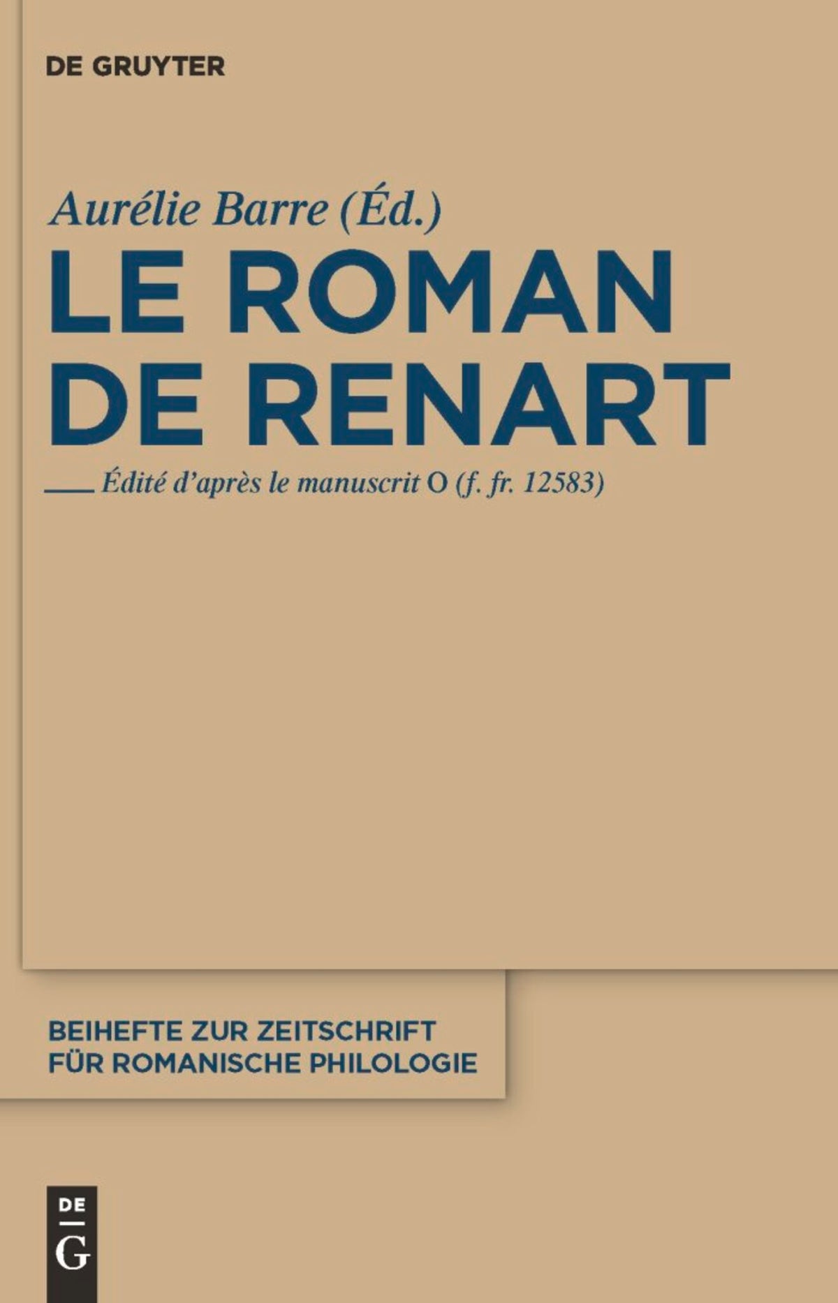 Le roman de Renart