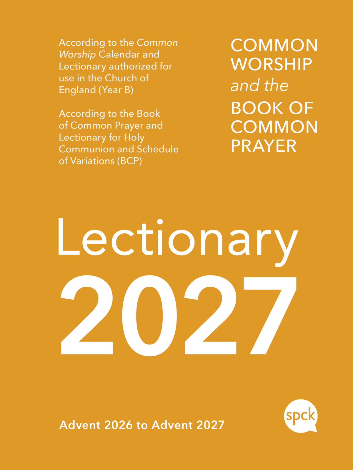 Common Worship Lectionary 2027