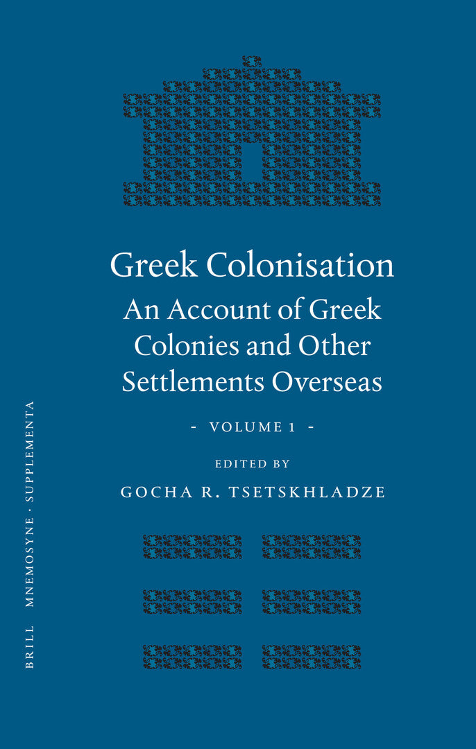 Cover image for Greek Colonisation ISBN 9789004122048