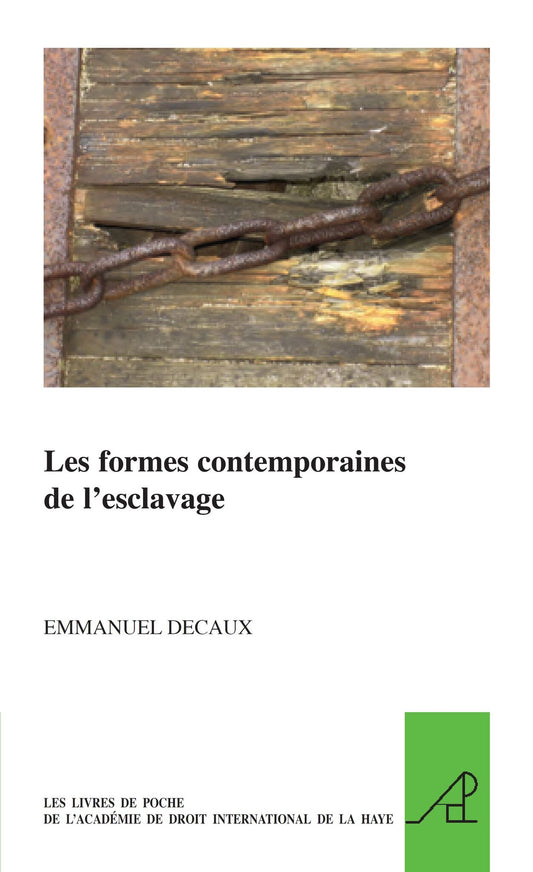 Les formes contemporaines de l'esclavage