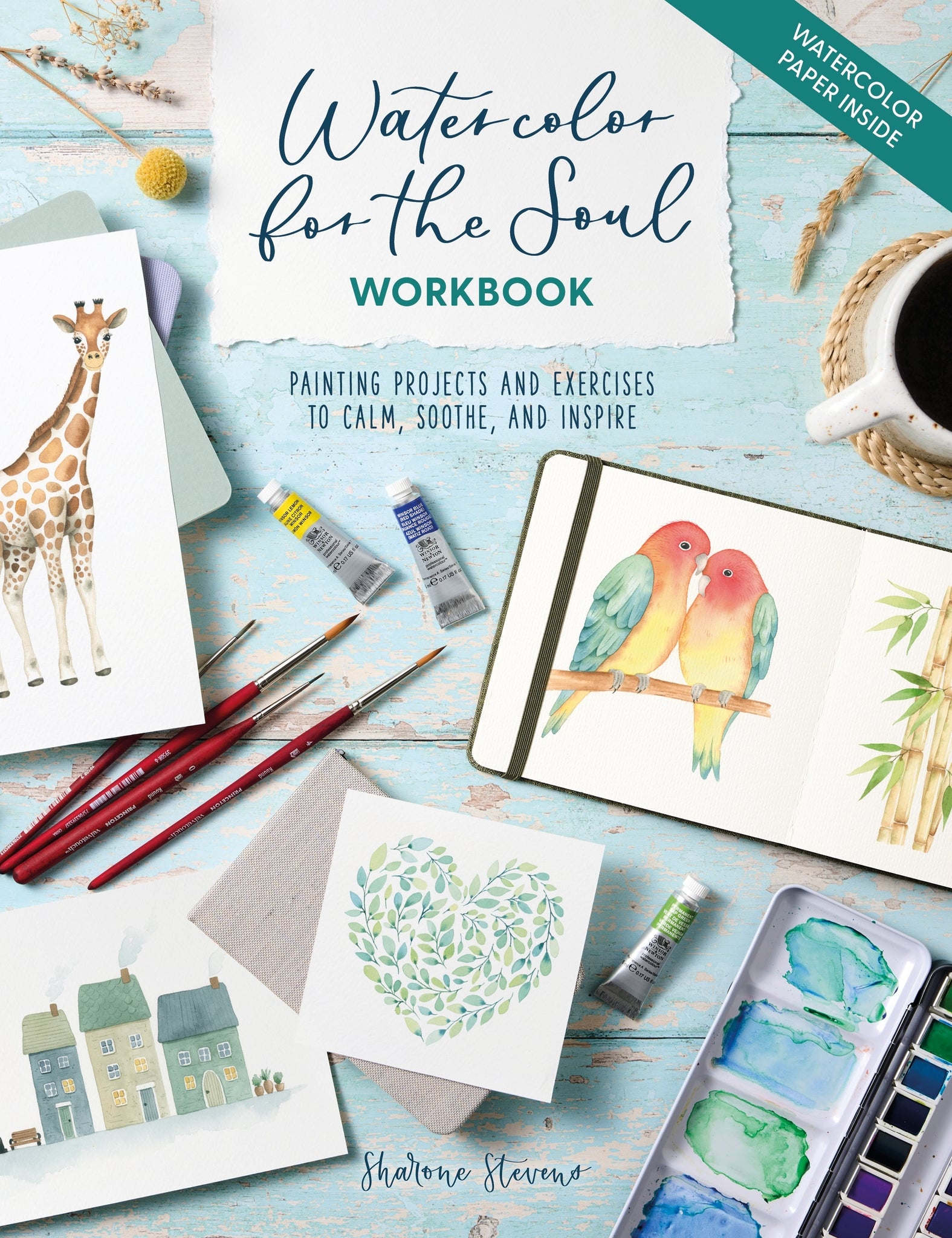 Cover image for Watercolor for the Soul Workbook ISBN 9781446318102