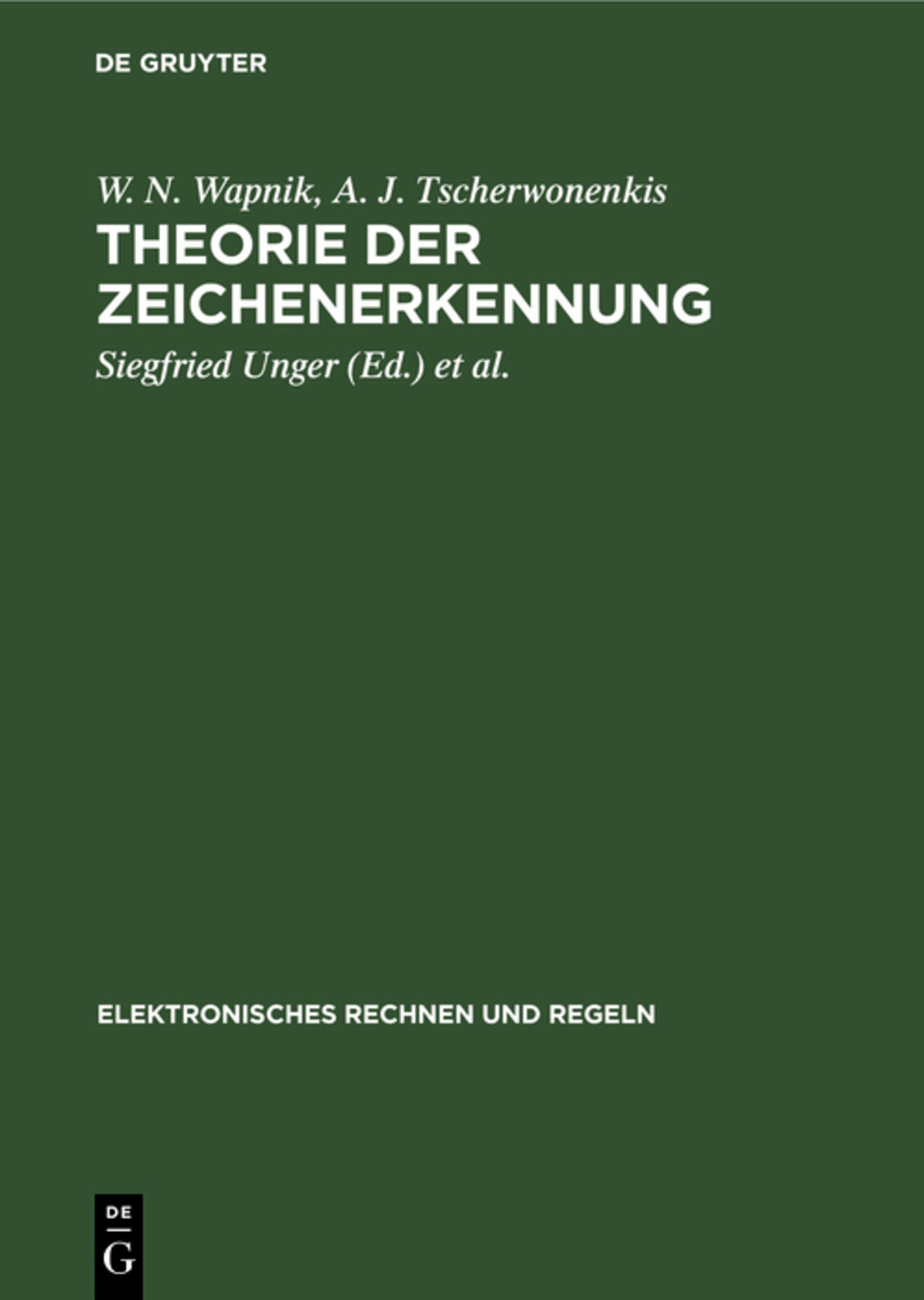 Theorie der Zeichenerkennung