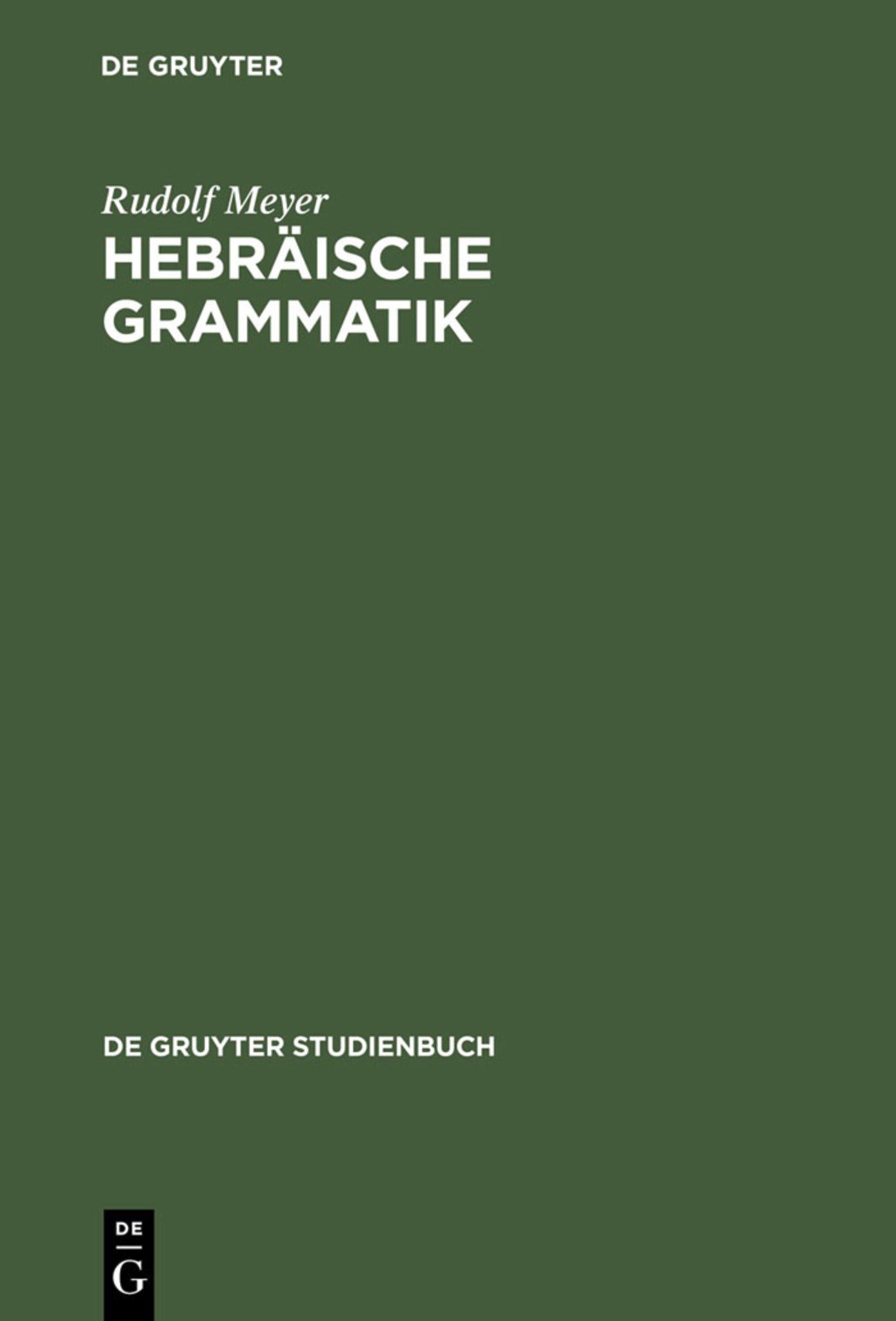 Hebräische Grammatik