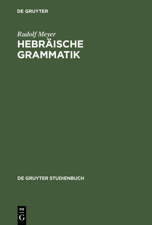 Hebräische Grammatik