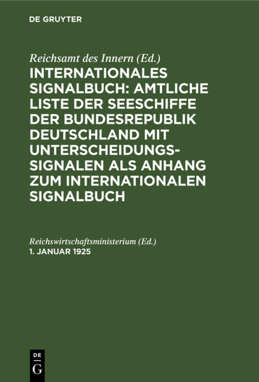 1. Januar 1925