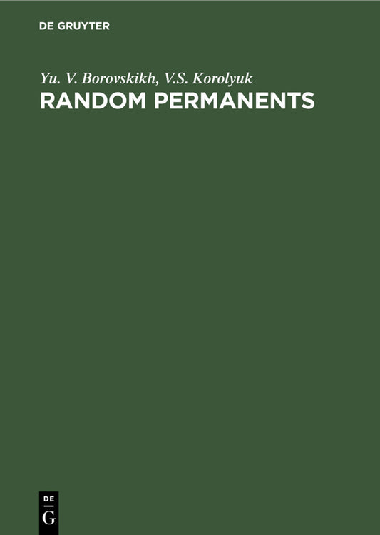 Random Permanents