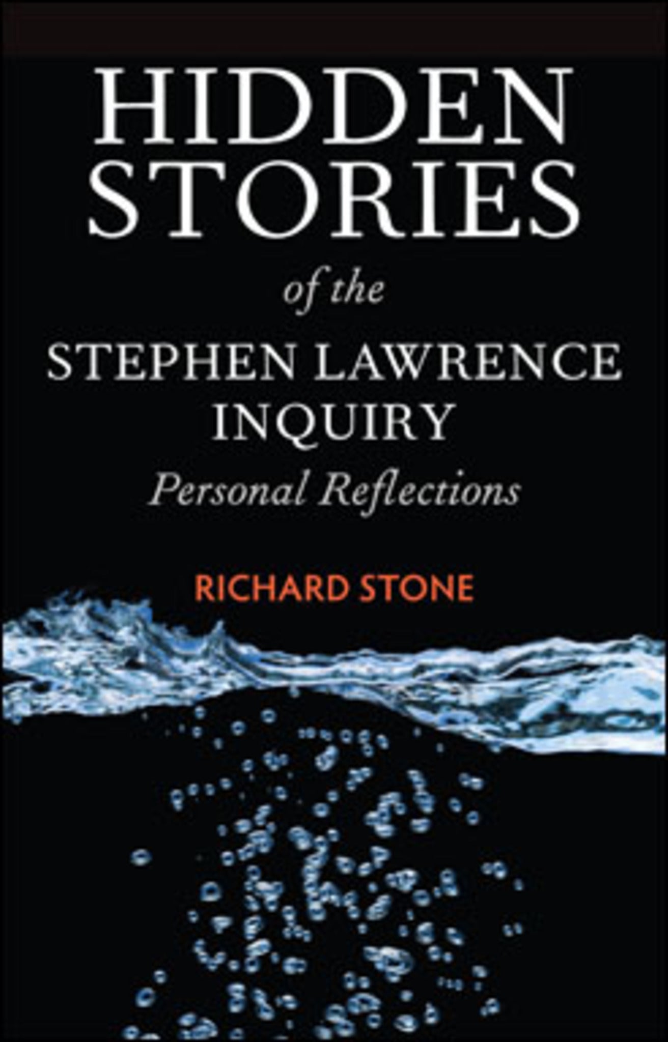 Cover image for Hidden Stories of the Stephen Lawrence Inquiry ISBN 9781447308485