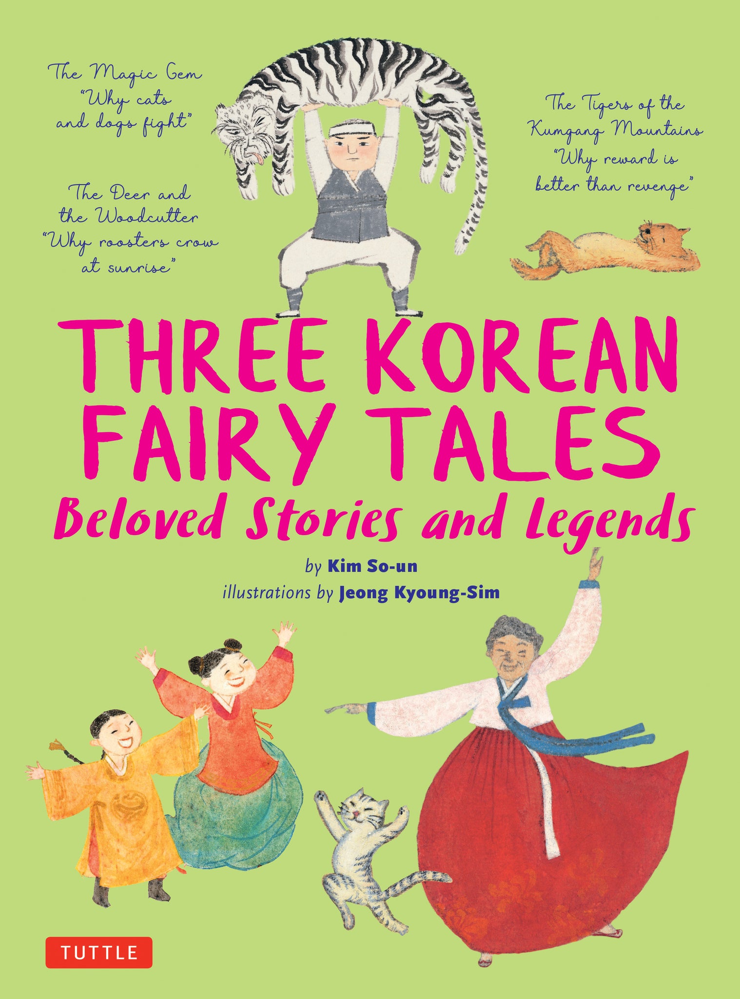 Cover image for Three Korean Fairy Tales ISBN 9780804852272