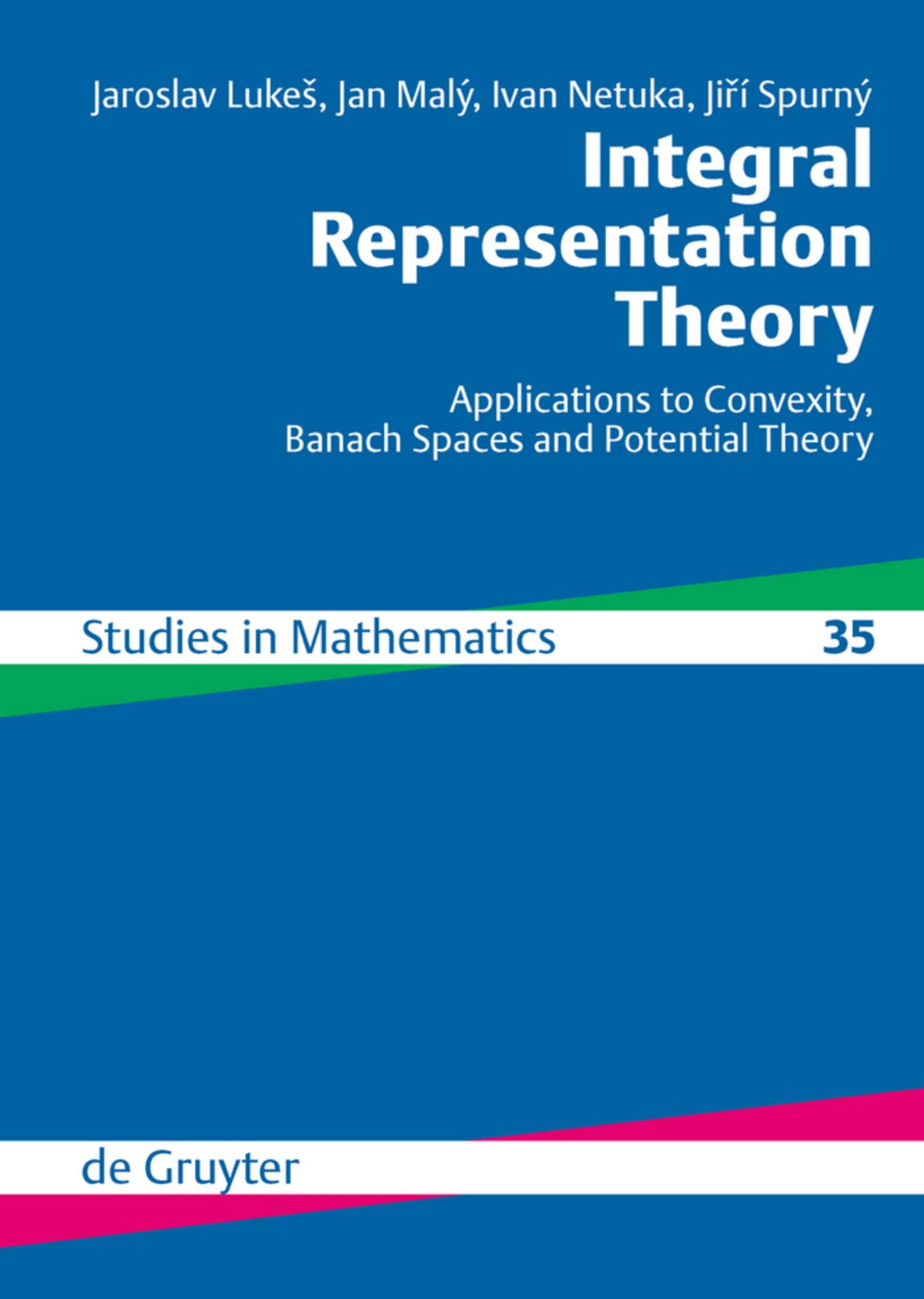 Cover image for Integral Representation Theory ISBN 9783110203202