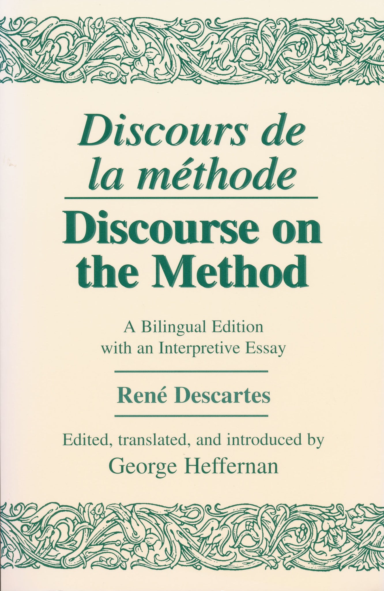 Cover image for Discours de La Methode/Discourse on the Method ISBN 9780268077808