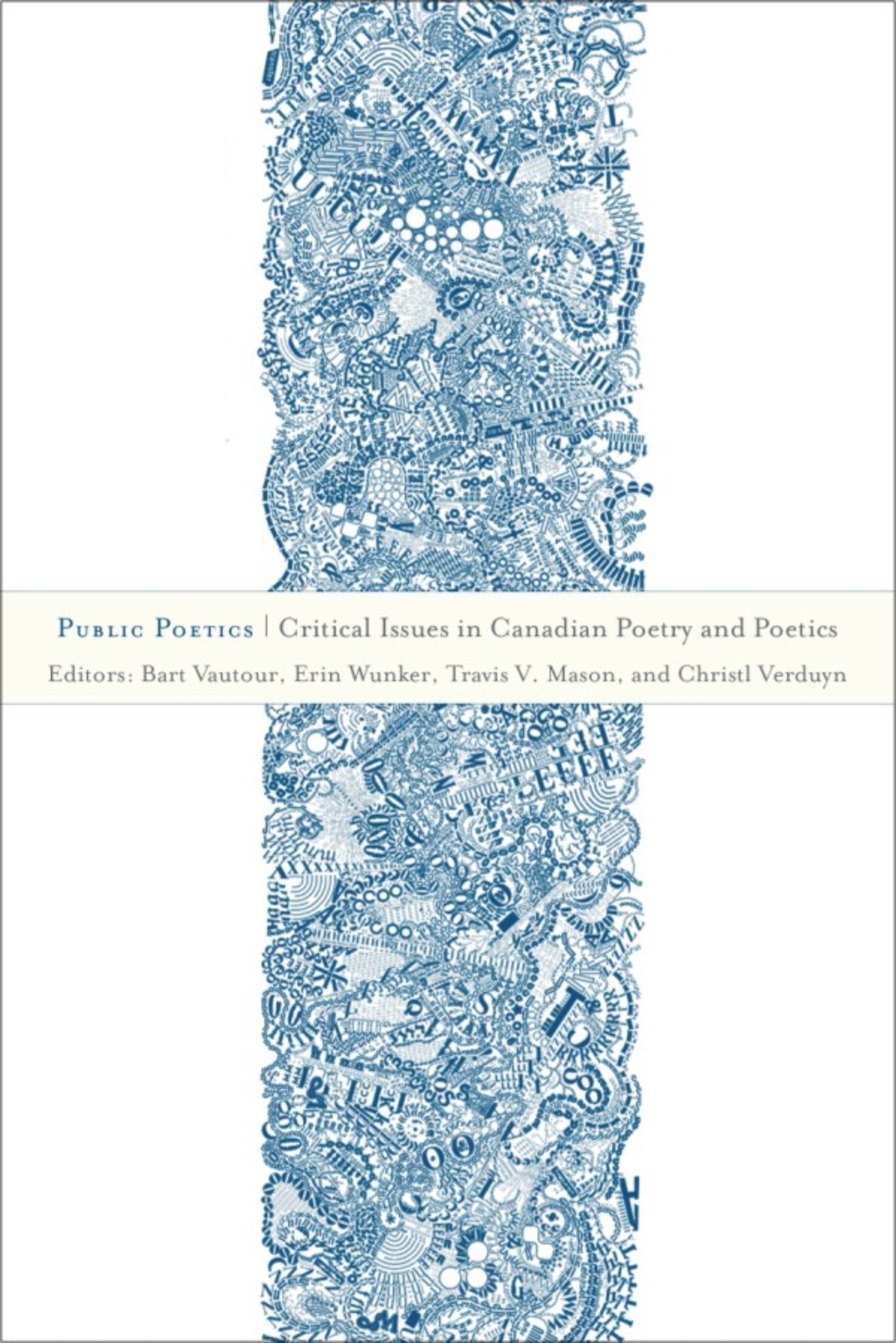 Cover image for Public Poetics ISBN 9781771120470