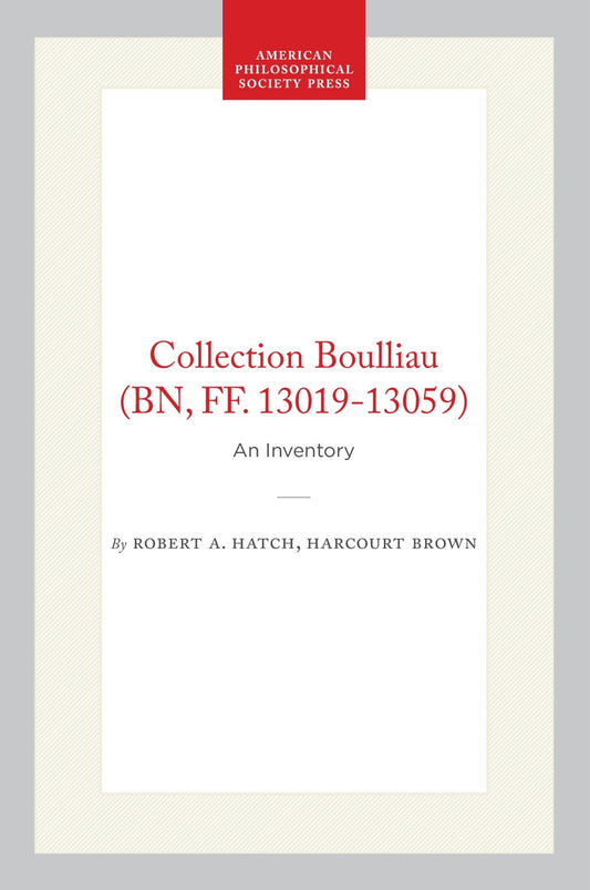 Collection Boulliau (BN, FF. 13019-13059)
