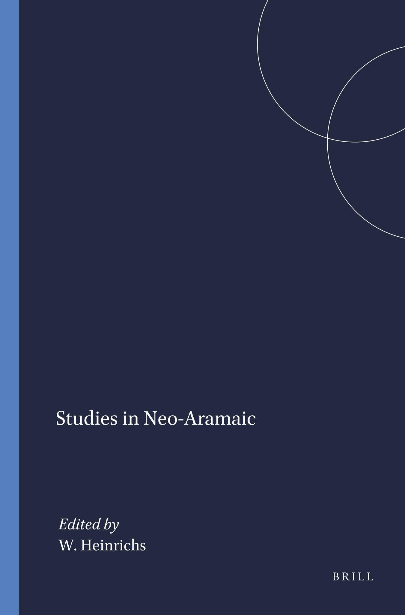 Cover image for Studies in Neo-Aramaic ISBN 9781555404307