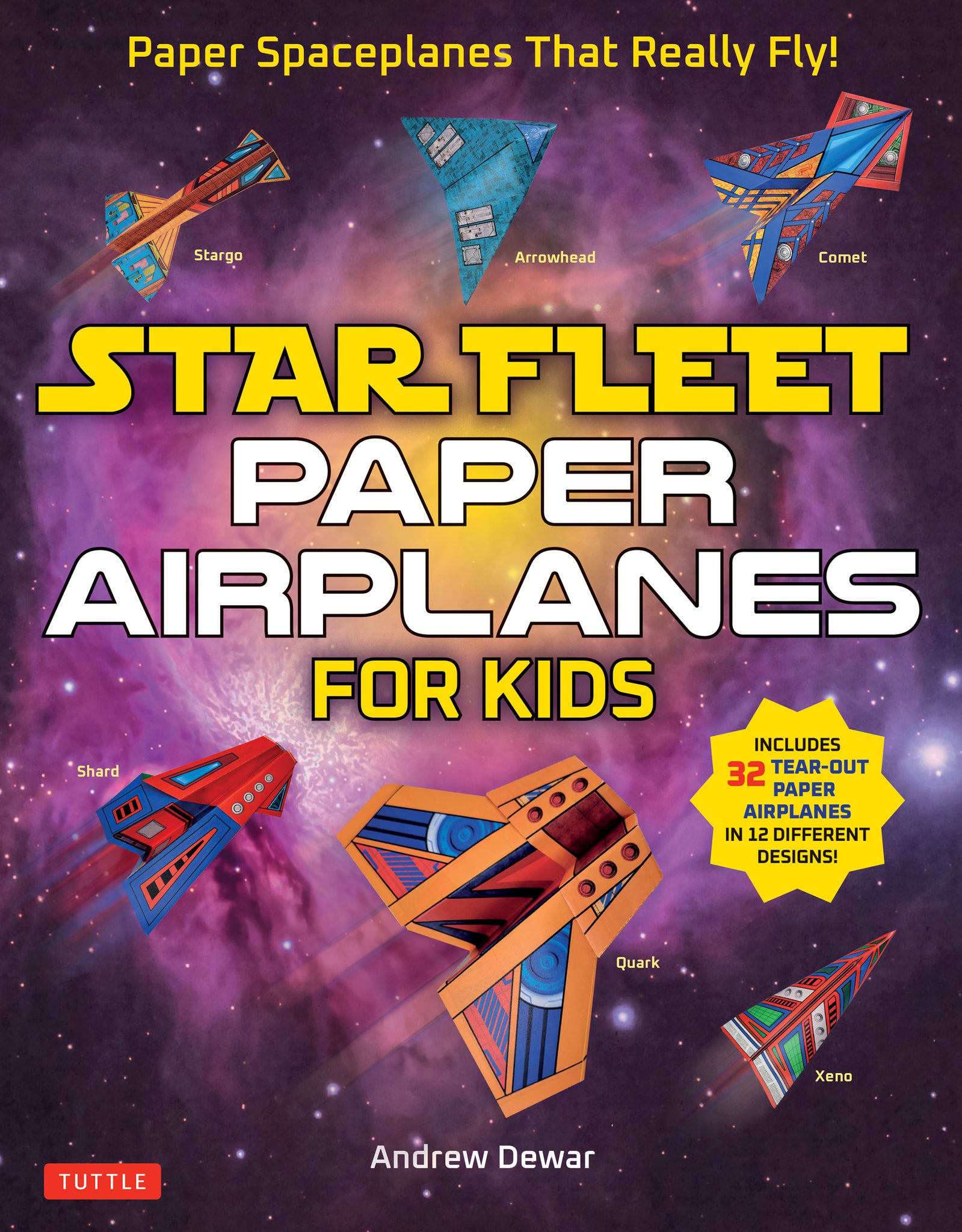 Cover image for Star Fleet Paper Airplanes for Kids ISBN 9780804856294