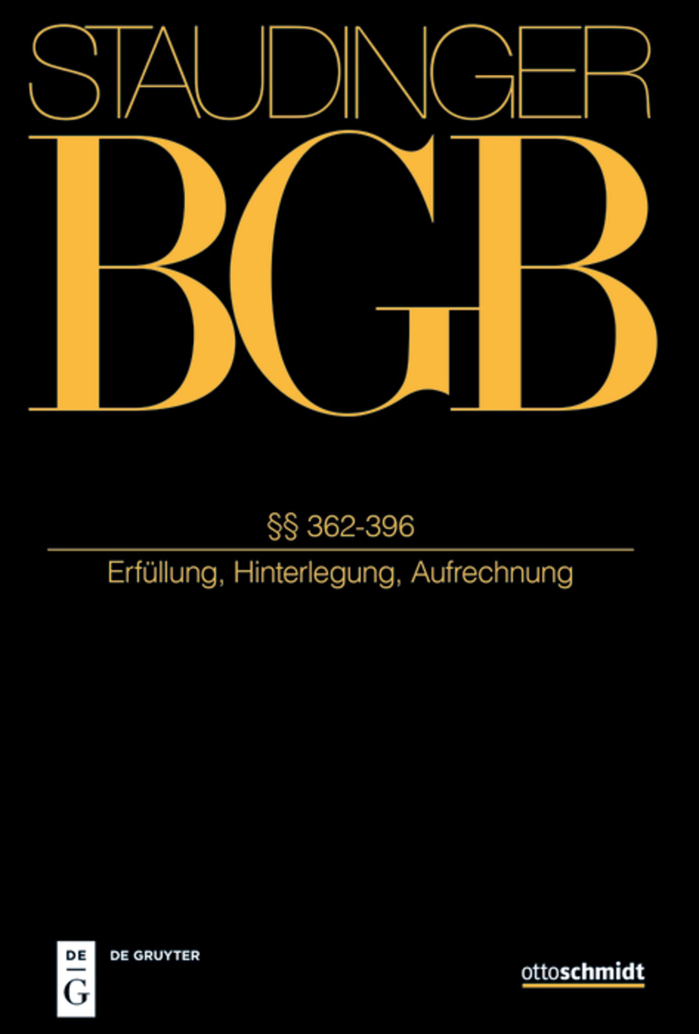 Cover image for §§ 362-396 ISBN 9783805913195