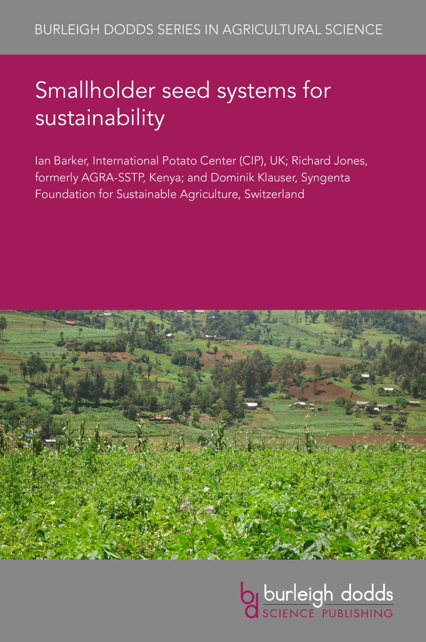 Cover image for Smallholder seed systems for sustainability ISBN 9781786769572