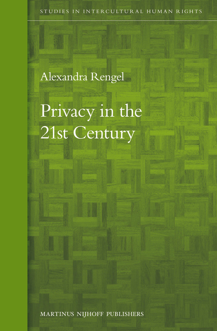 Cover image for Privacy in the 21st Century ISBN 9789004191129