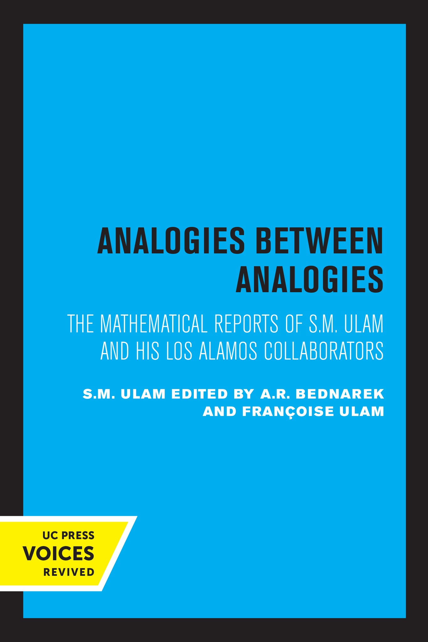 Cover image for Analogies Between Analogies ISBN 9780520322929