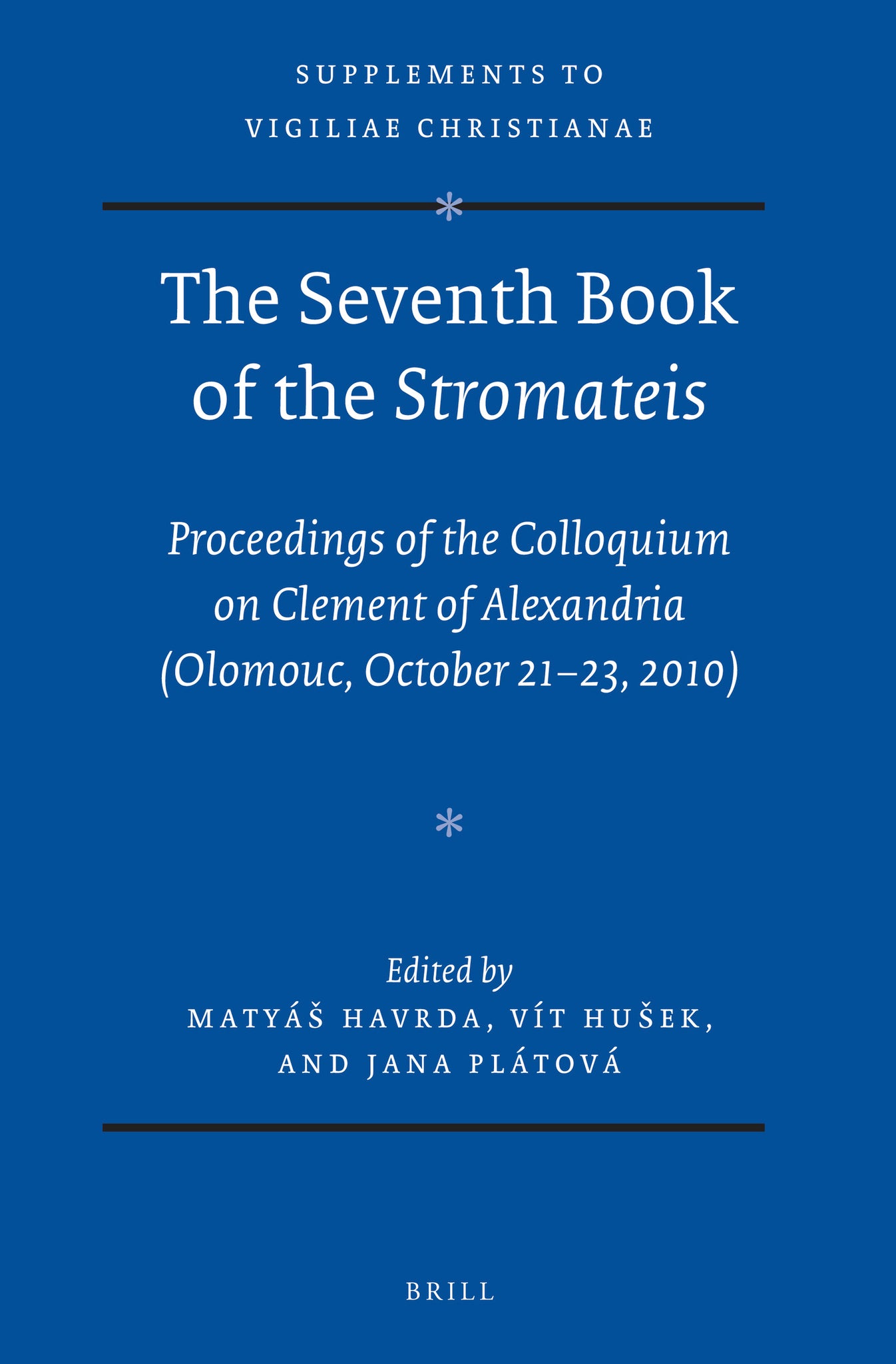 The Seventh Book of the Stromateis