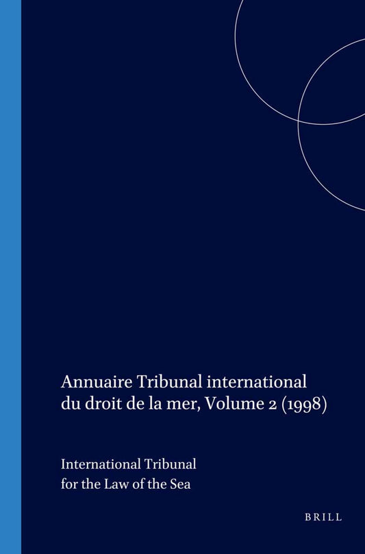 Annuaire Tribunal international du droit de la mer, Volume 2 (1998)