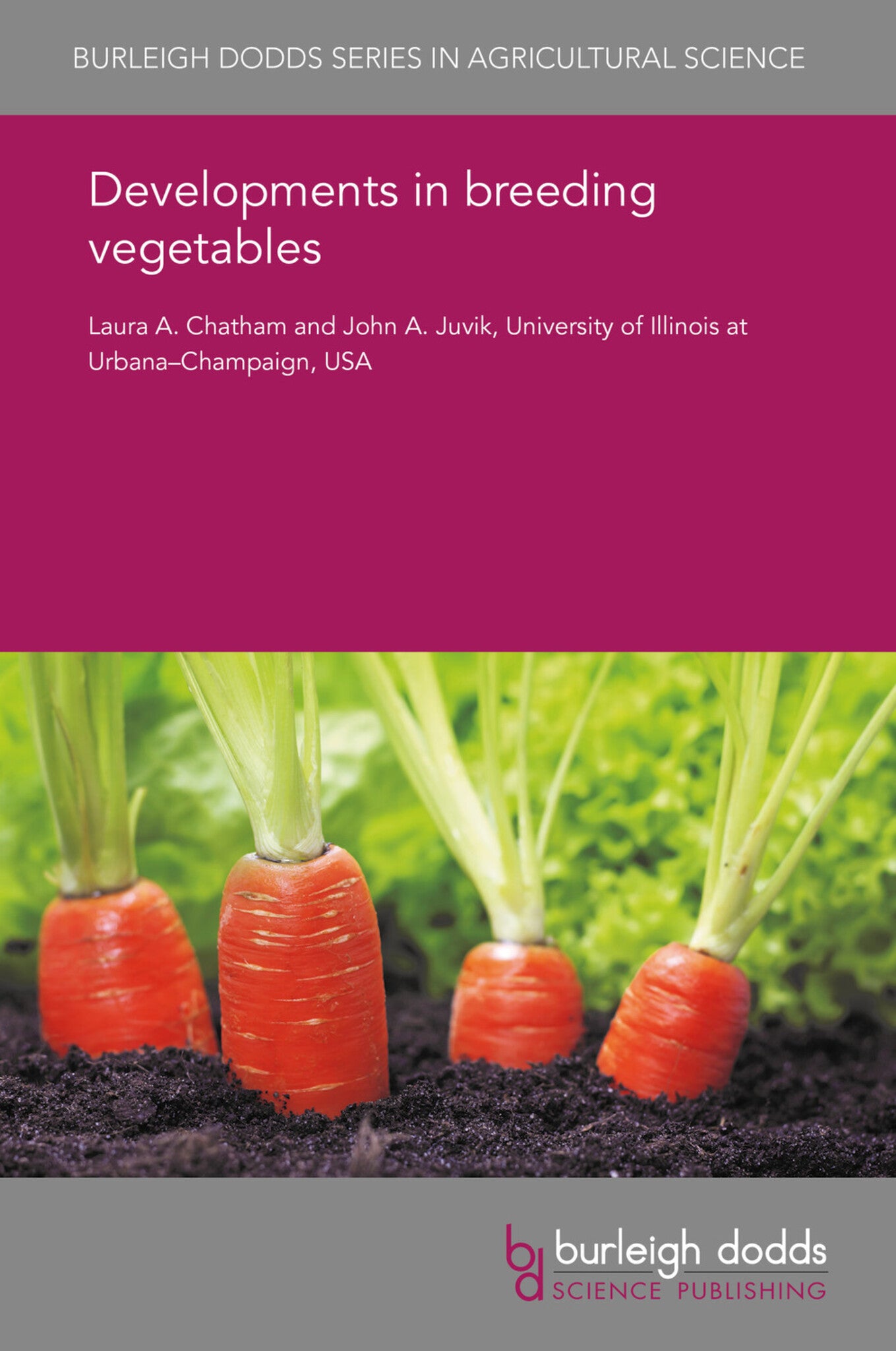 Cover image for Developments in breeding vegetables ISBN 9781838798796
