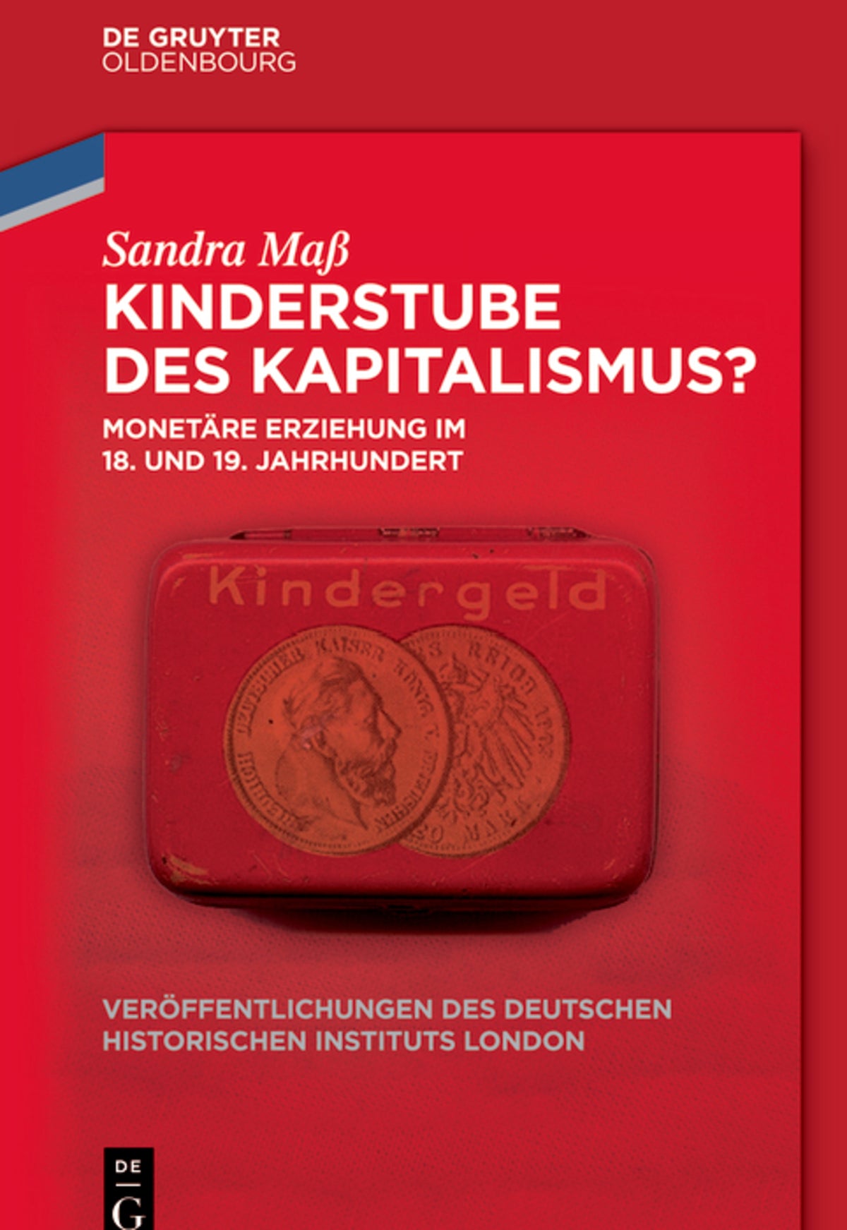 Cover image for Kinderstube des Kapitalismus? ISBN 9783110374391