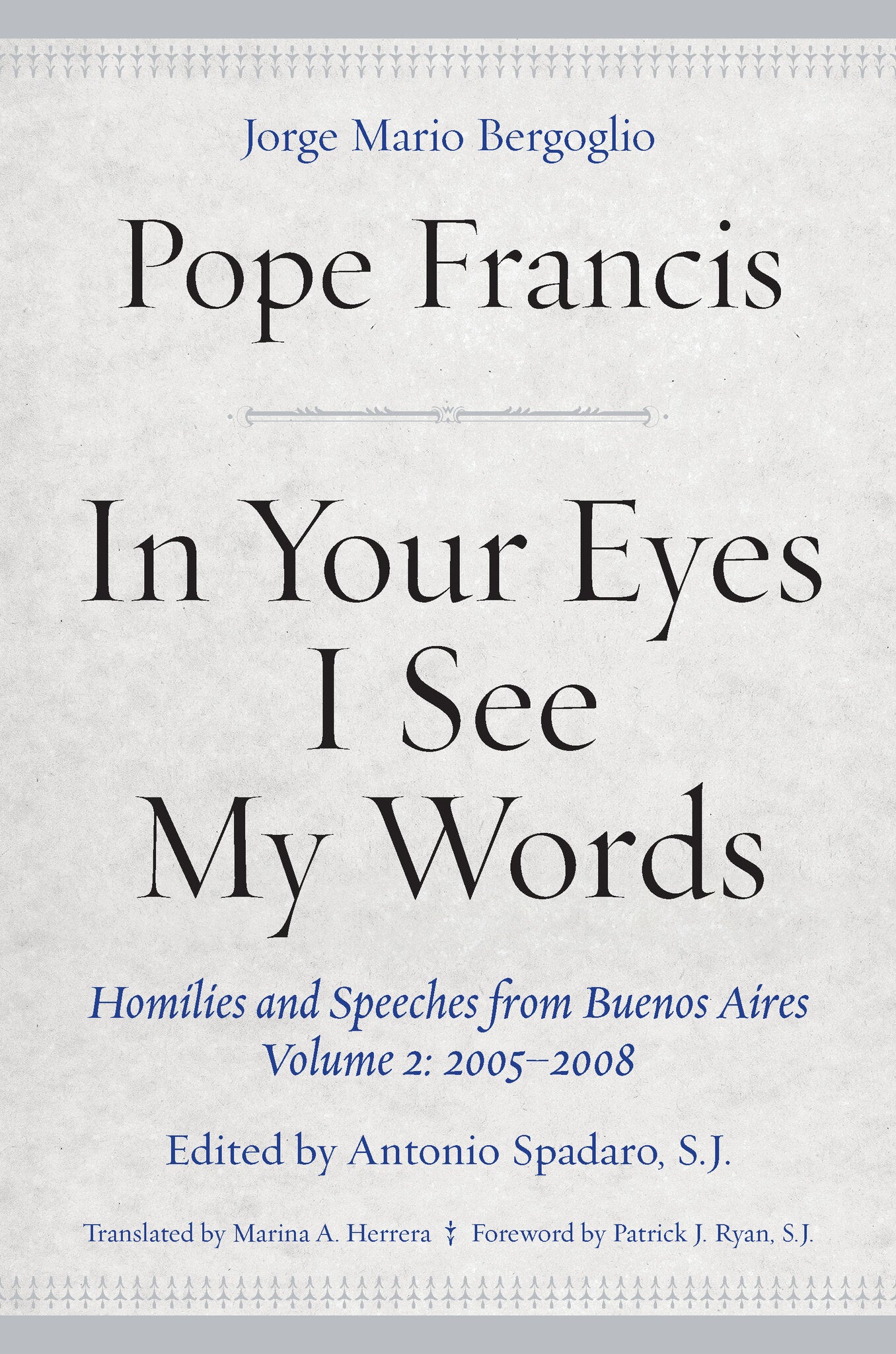 In Your Eyes I See My Words