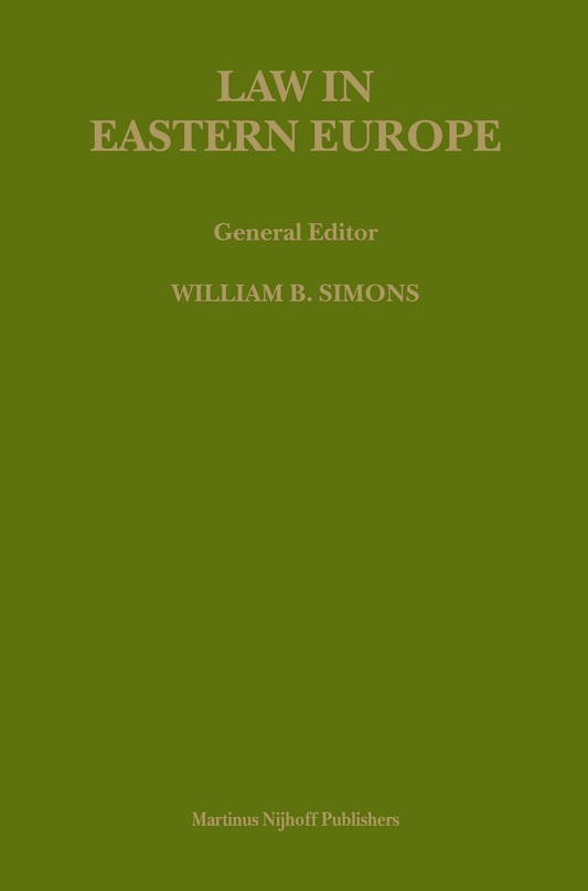 The Soviet Union and International Cooperation in Legal Matters