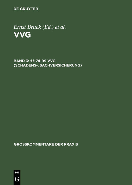 §§ 74-99 VVG