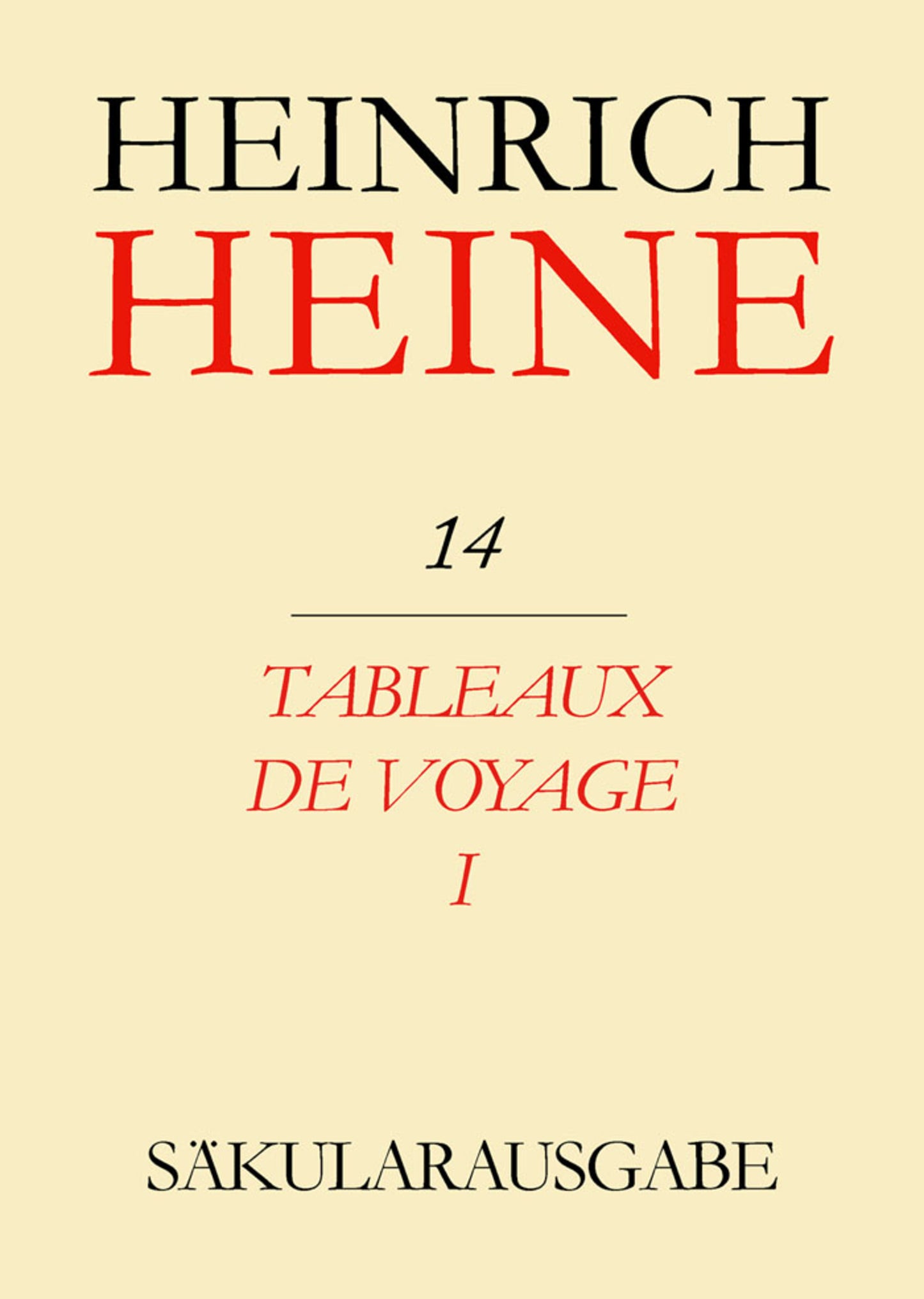 Tableaux de voyage I