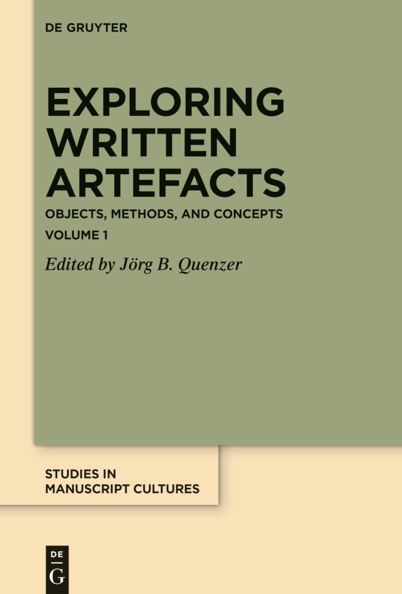 Exploring Written Artefacts