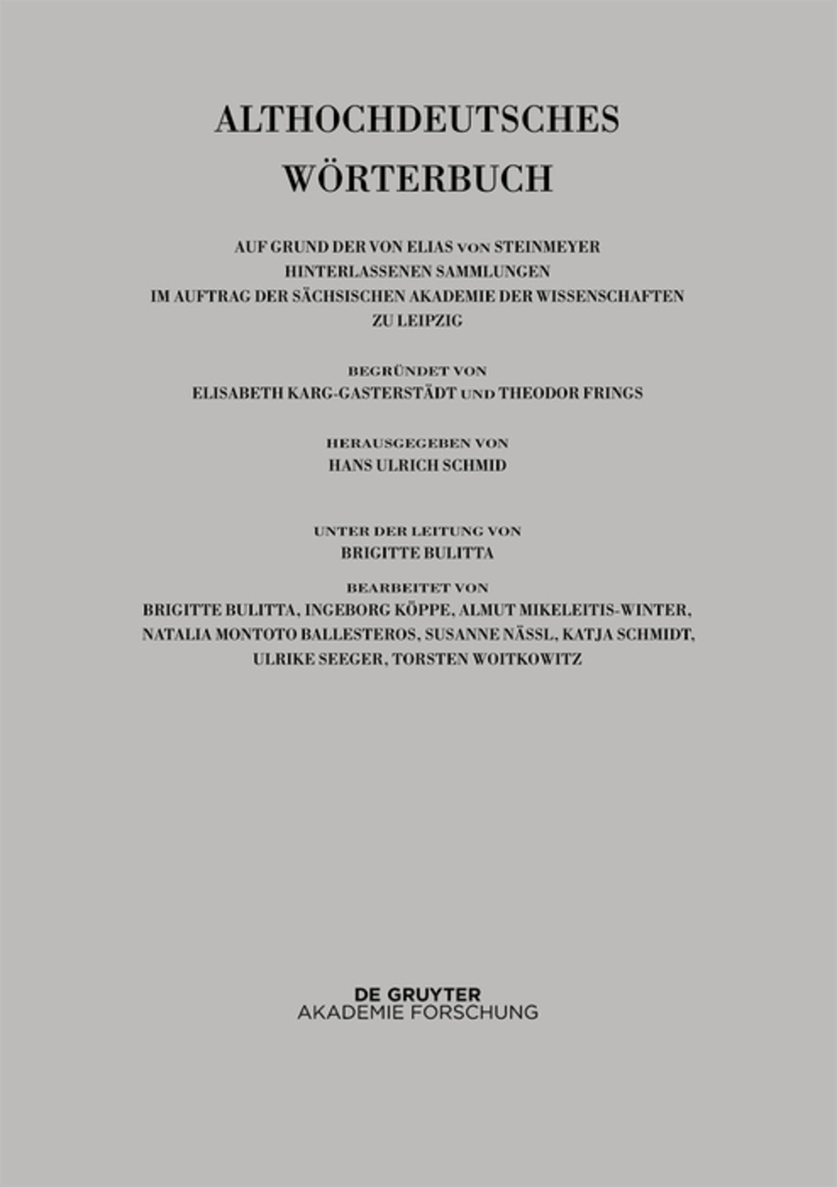 Band VI: M–N. 12. bis 14. Lieferung (muot bis neman)