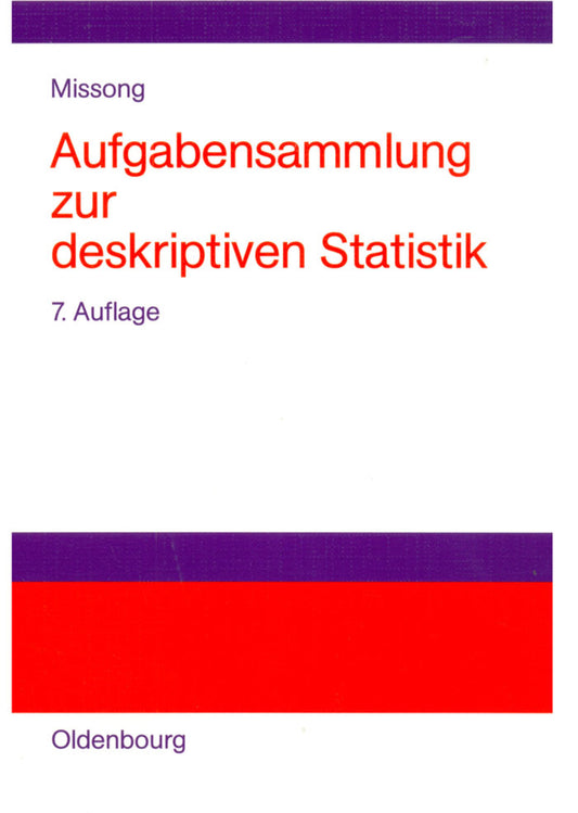 Aufgabensammlung zur deskriptiven Statistik
