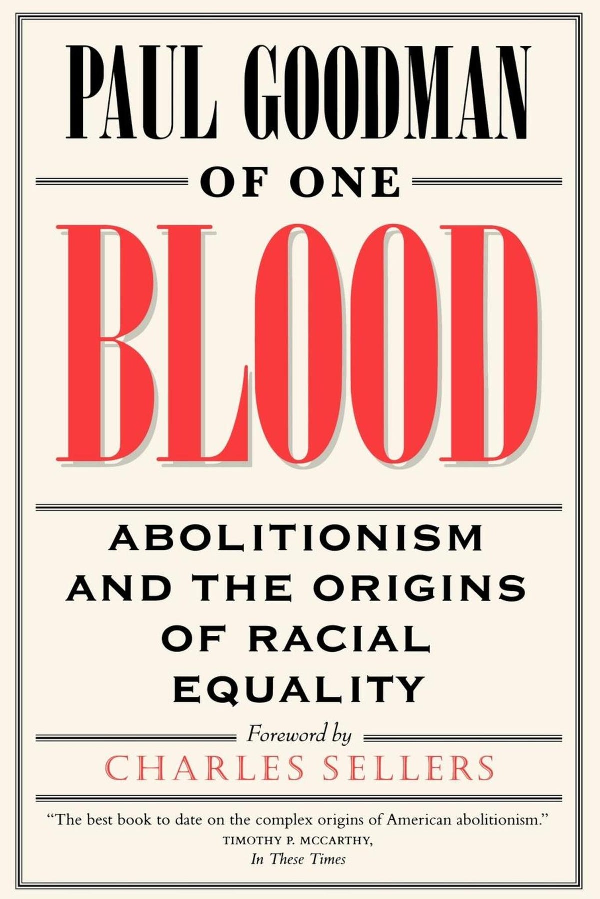 Cover image for Of One Blood ISBN 9780520226791