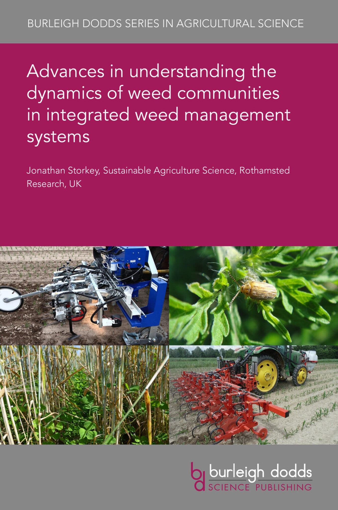 Cover image for Advances in understanding the dynamics of weed communities in integrated weed management systems ISBN 9781801464796