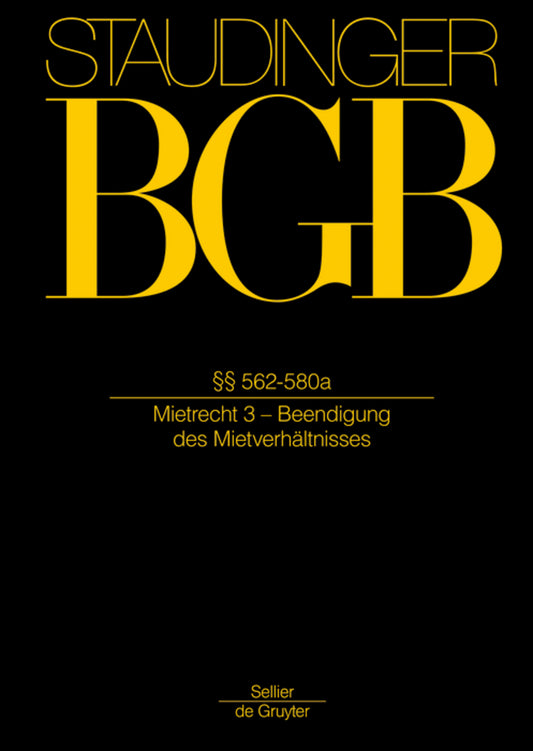 §§ 562-580a; Anh zum Mietrecht: AGG
